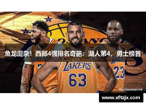鱼龙混杂！西部4强排名奇葩：湖人第4，勇士榜首
